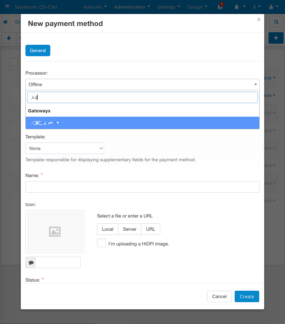 CS Cart Configure